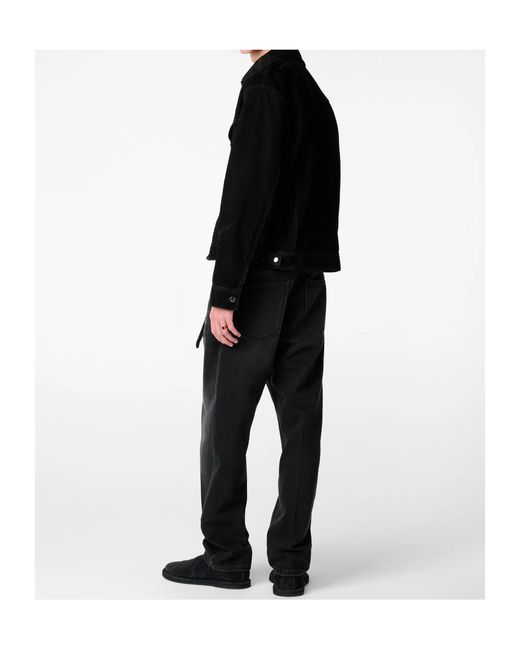 Studio Nicholson Black X Aaron Levine Boston Jacket for men