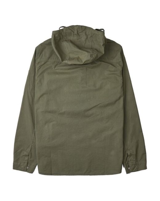 C P Company Green Long-Sleeved Casual Jacket for men