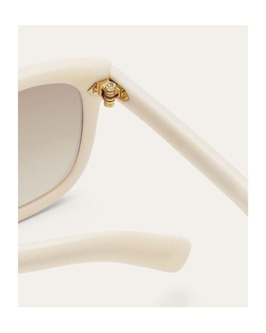 Loro Piana White Spagna Sunglasses for men