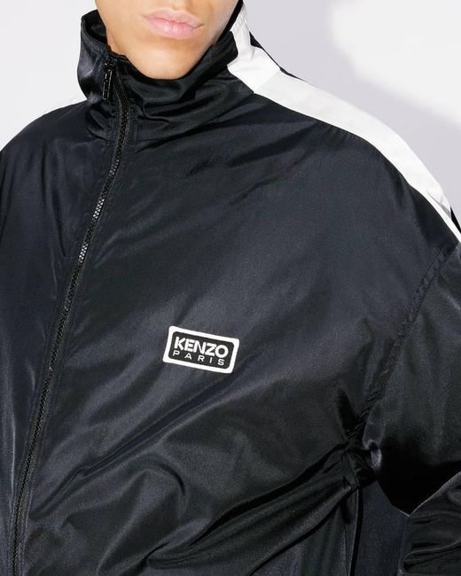 KENZO Blue Zipped Track Jacket for men