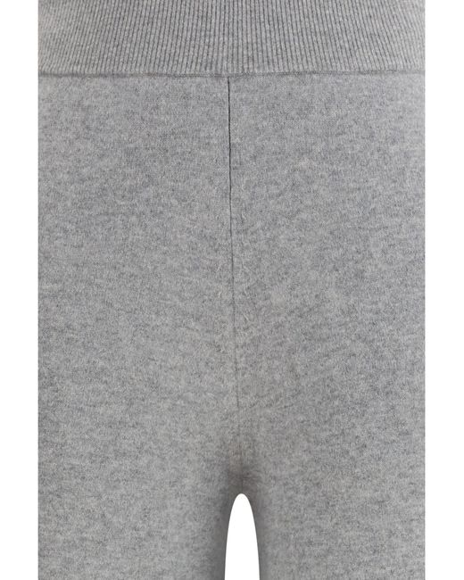 Max Mara Gray Cashmere Pants