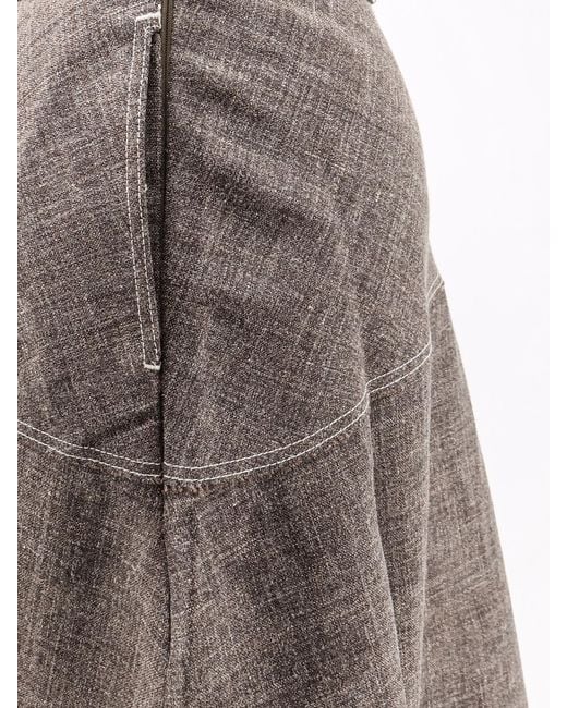 Soeur Brown A-Line Skirt