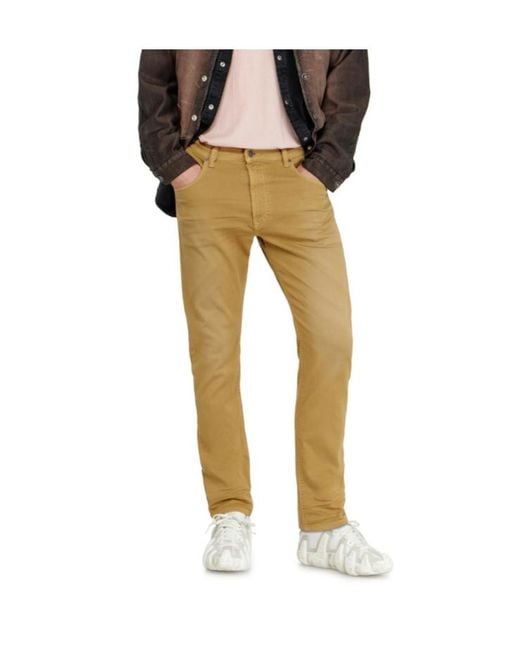 DIESEL Natural D-Krooley-Bw Joggjeans Tapered Jeans for men