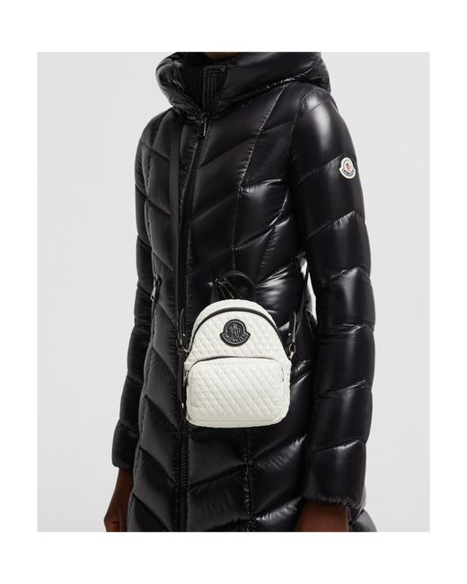Moncler White Kilia Cross Body Bag