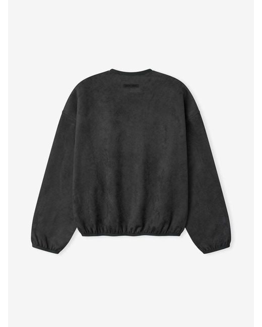 Fear Of God Black Crewneck Sweatshirt for men