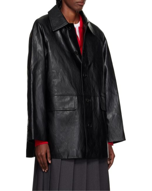DUNST Black Button-Down Casual Jacket for men