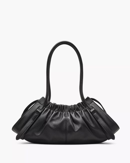 Marc Jacobs Black The Cristina Drawstring Shoulder Bag