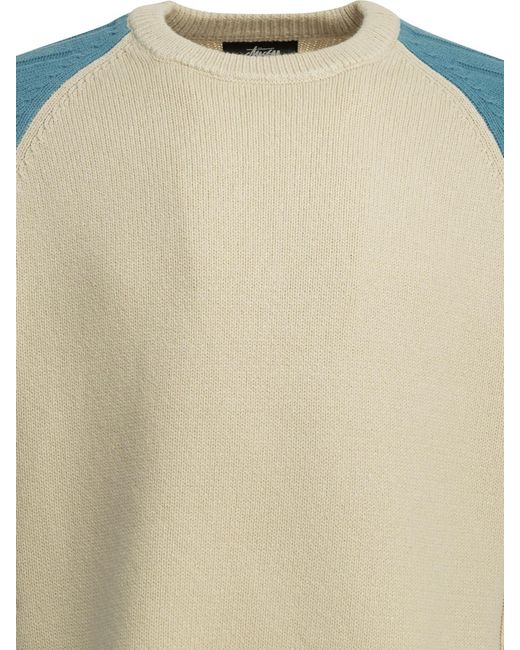 Stussy Red Stüssy Logo Sleeve Knitted Jumper for men