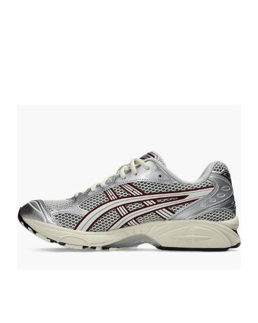 Asics Gray Gel Kayano 14 Mesh Running Shoes for men