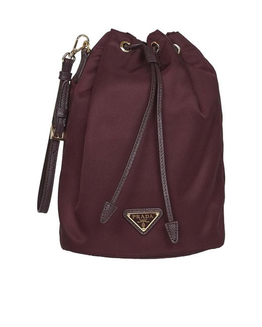 Prada Purple Re-Nylon Pouch