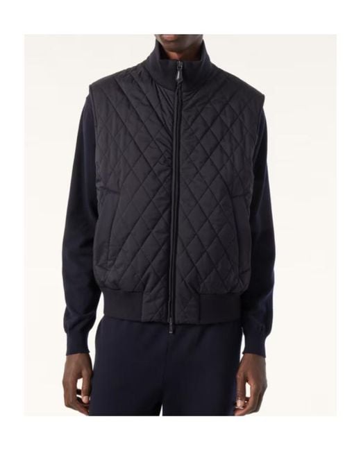 Loro Piana Blue Hopton Vest for men