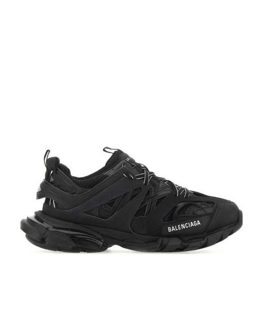 Balenciaga Black Track Lace-Up Sneakers for men