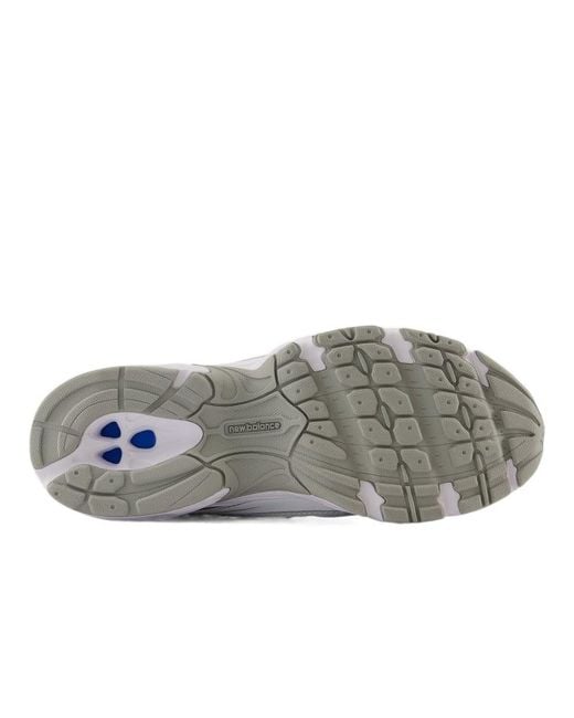New Balance Gray 740 Lace-Up Sneakers