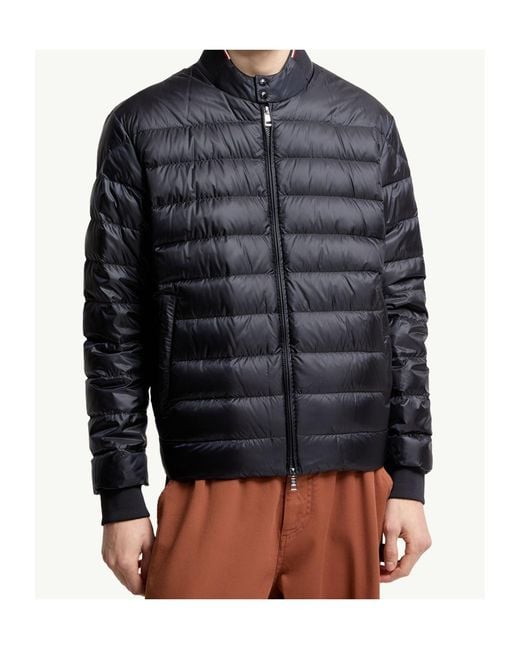 Moncler Blue Rigel Short Down Jacket for men