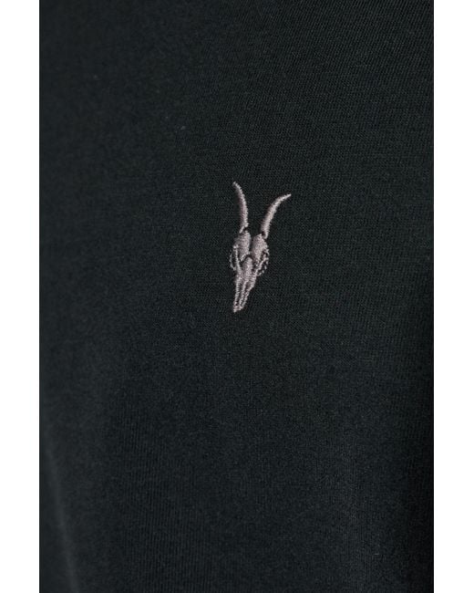 AllSaints Black Three-Pack Brace T-Shirts for men