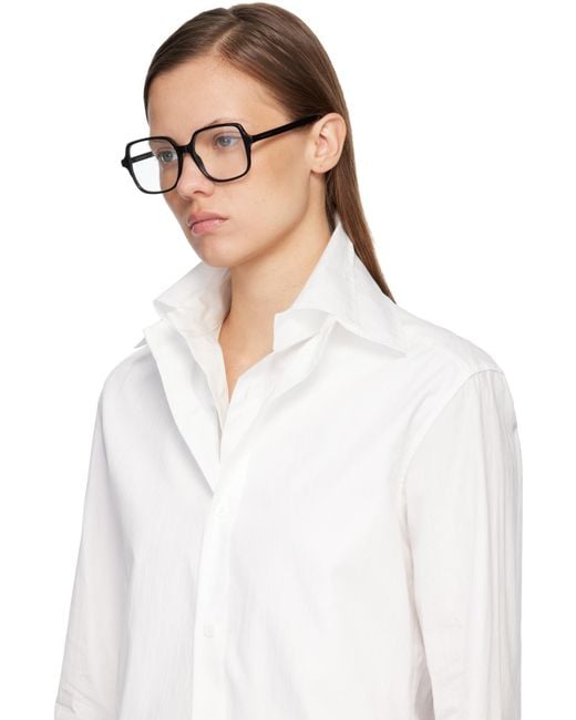 Givenchy Metallic Eyewear Square Frame Glasses