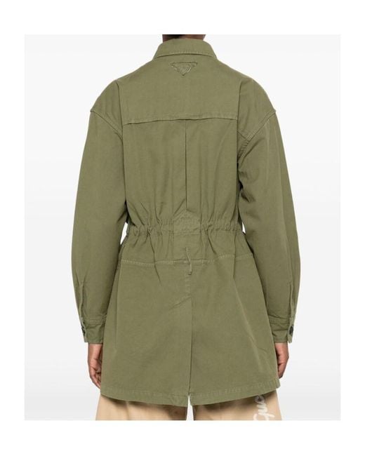Prada Green Old Panama Jacket