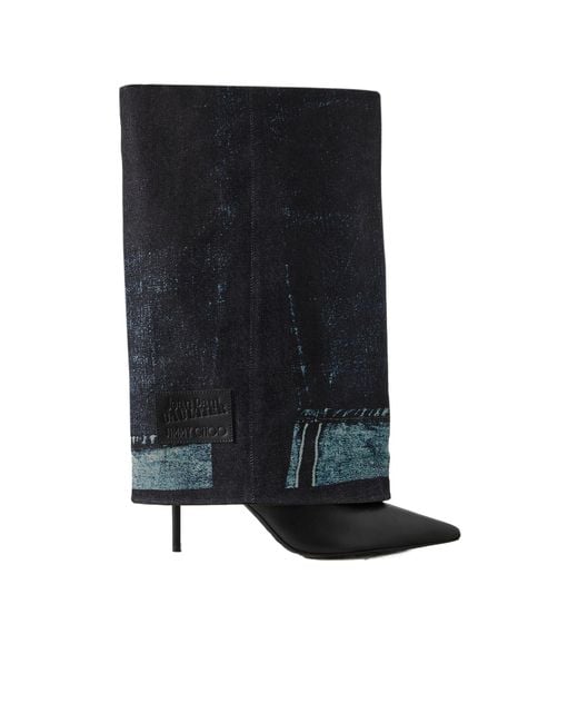 Jimmy Choo Black Pointed Boots