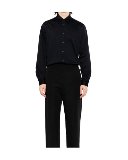 Paul Smith Black Buttoned Shirt for men