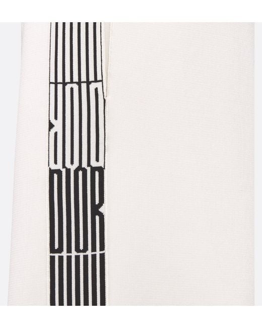 Dior White Flared Pants