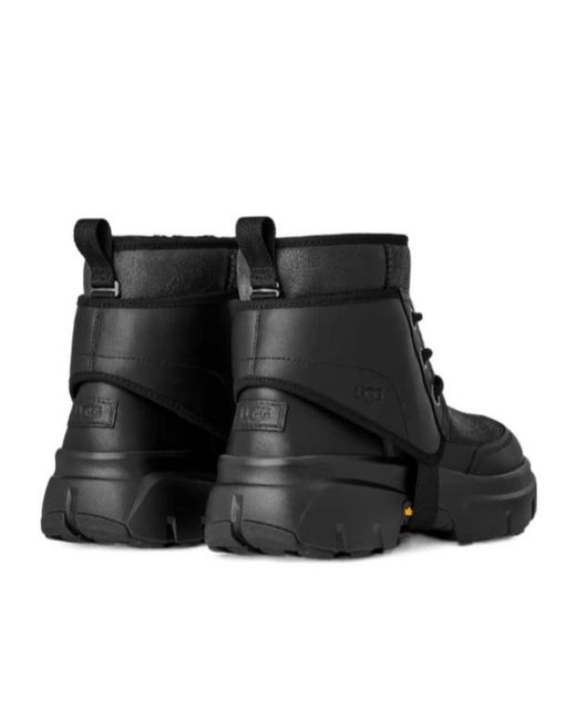 Ugg Black Jld Round Toe Ankle Boots for men