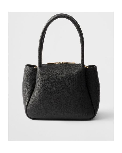 Prada Black Liaison Mini Leather Handbag