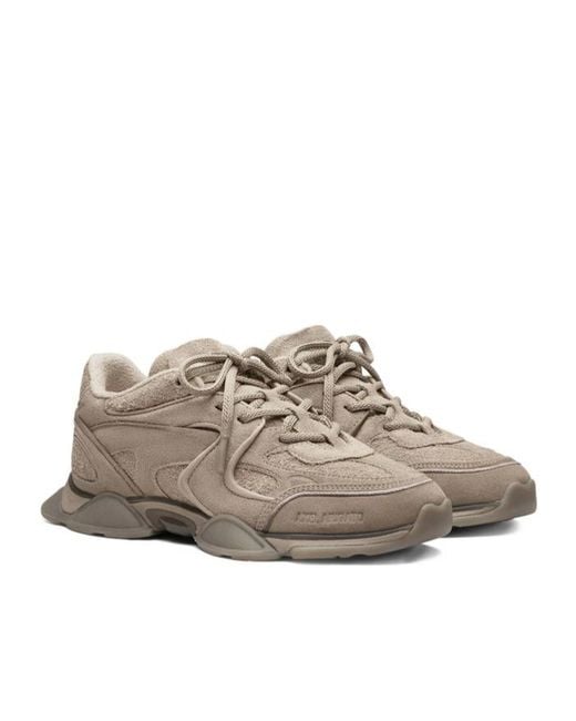 Axel Arigato Gray Lace-Up Sneakers