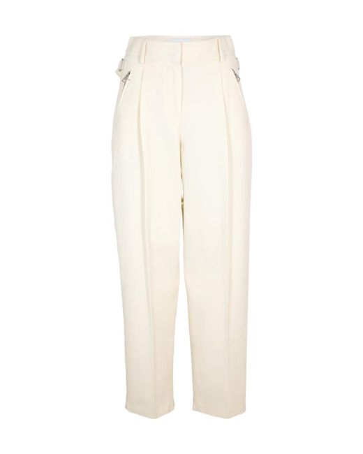 Givenchy White Giv Utility Trousers Ld62