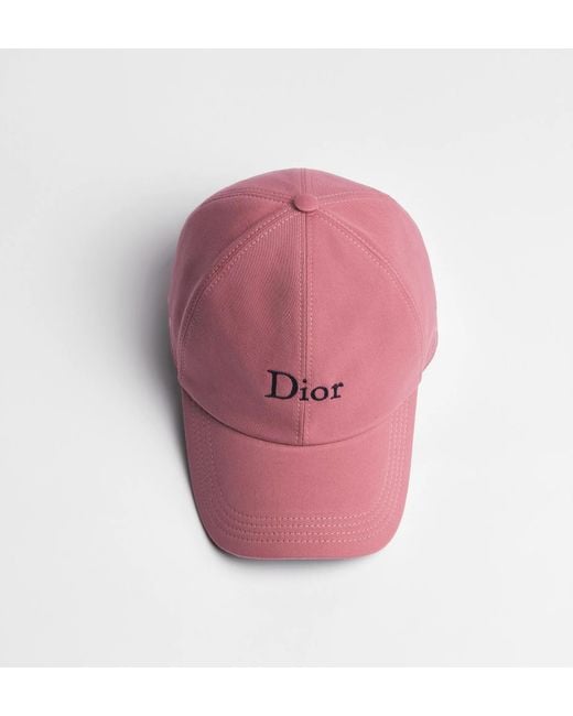 Dior Pink Cap for men