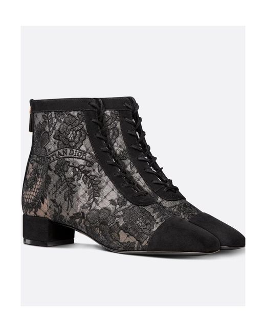 Dior Black Naughtily-D Ankle Boot