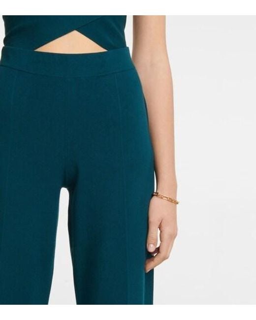 Altuzarra Blue Wide-Leg Sweatpants