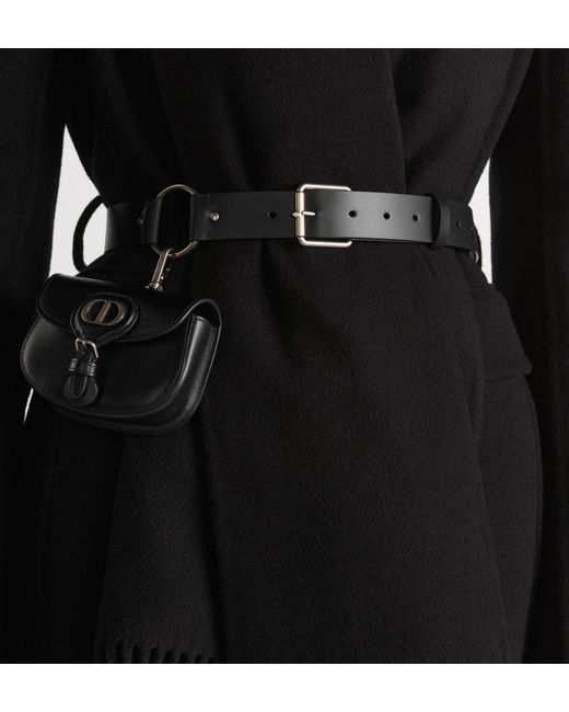Dior White Symbol Belt With Removable Pouch