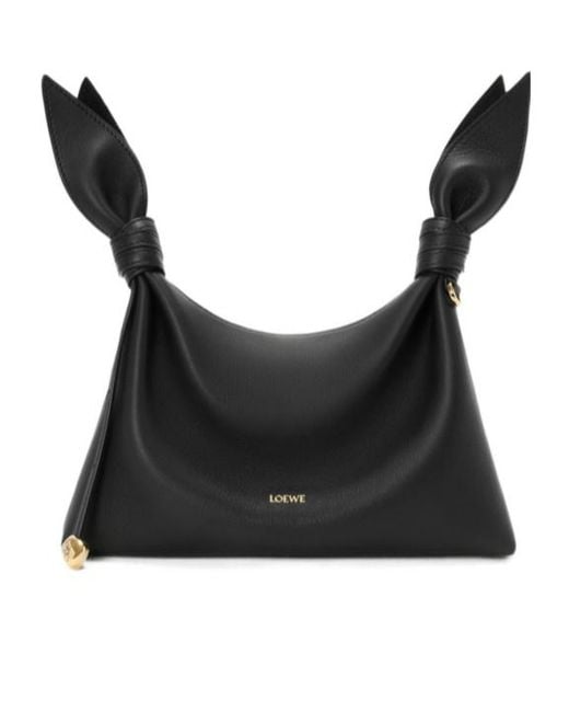 Loewe Black Mini Scarf Bag