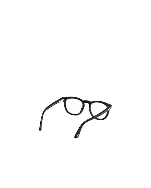Tom Ford White Circular Flat Mirror for men