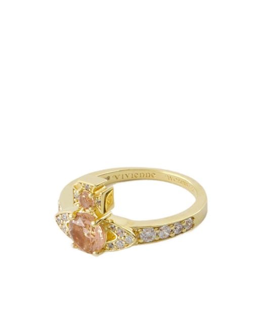 Vivienne Westwood White Ismene Ring