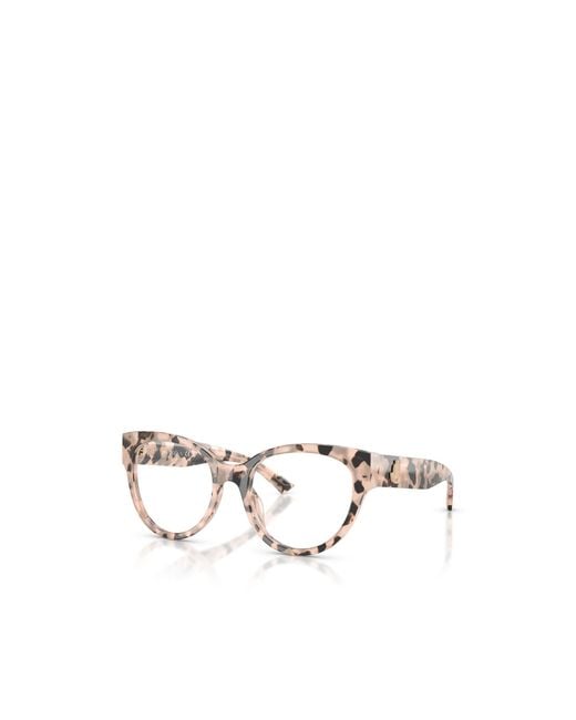 Jimmy Choo White Eyewear Pantos Frame Glasses