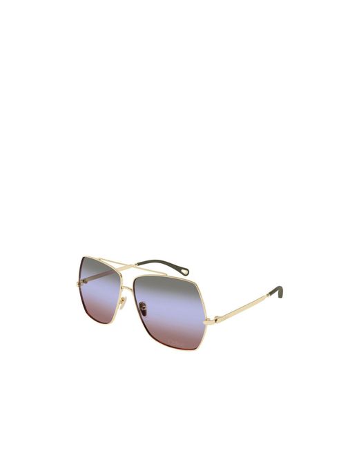 Chloé Multicolor Full Frame Sunglasses