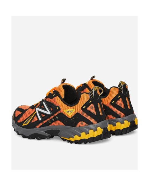 New Balance Brown 610V1 Lace-Up Sneakers for men