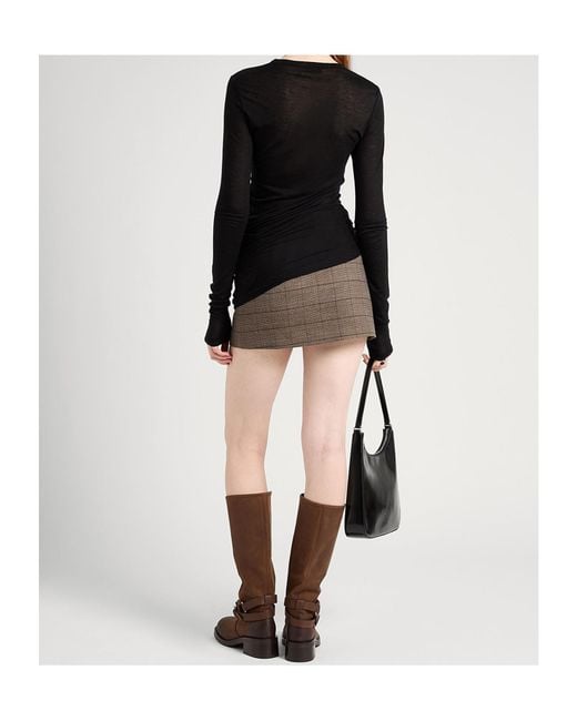 MAX&Co. Black Long Sleeve T-Shirt