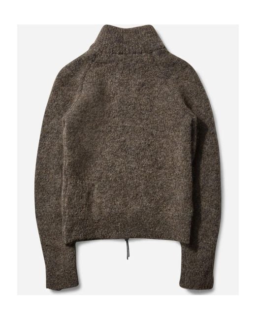 Roa Brown Tasna Zip-Up Cardigan