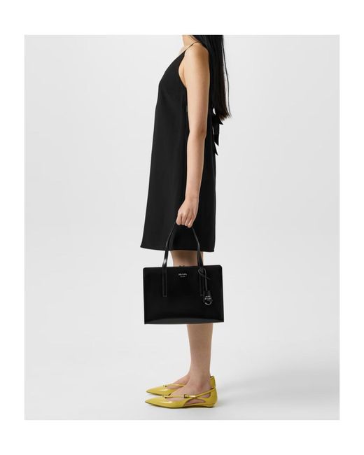 Prada Yellow Openwork Ballet Flats
