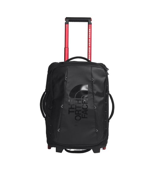 The North Face Black Base Camp Rolling Thunder Suitcase for men