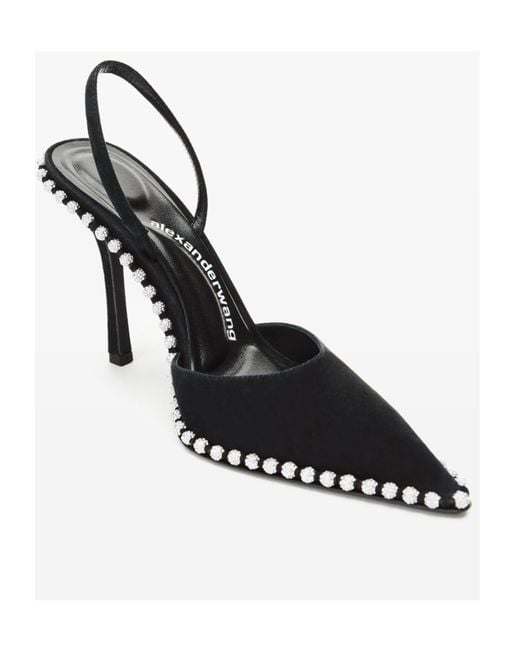 Alexander Wang Metallic Tia Slingback Pumps