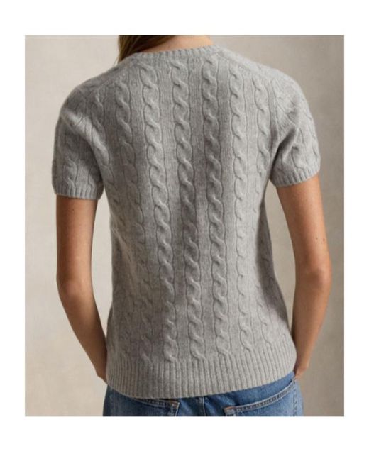 Polo Ralph Lauren Gray Crew-Neck Sweater