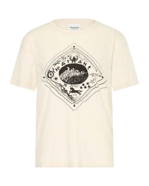Isabel Marant Natural Zewel Tee Shirt