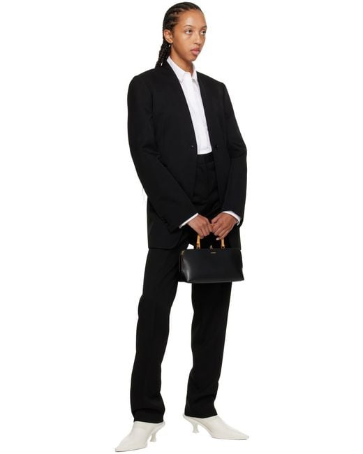 Jil Sander Black Trousers
