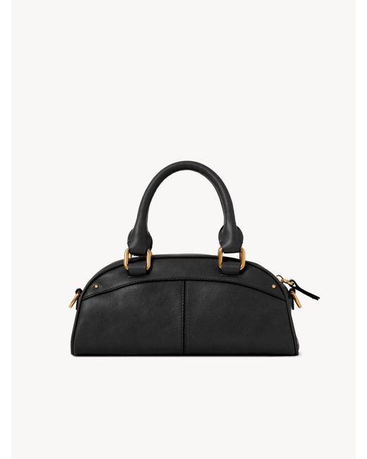 Chloé Black Chloé Small Bowling Top Handle Bag
