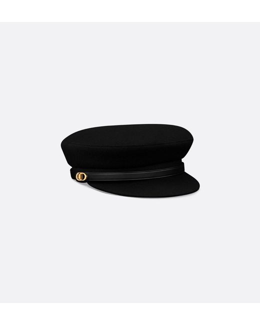Dior Black Travel Cap
