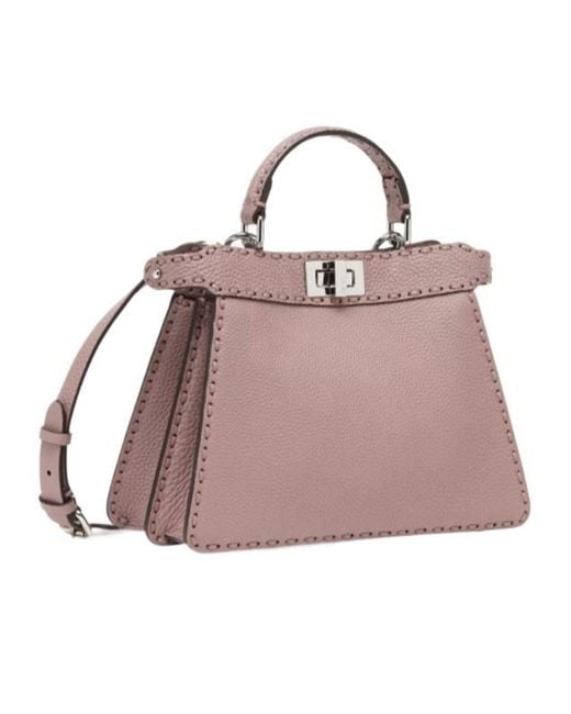 Fendi Pink Peekaboo Iseeu Small Tote Bag