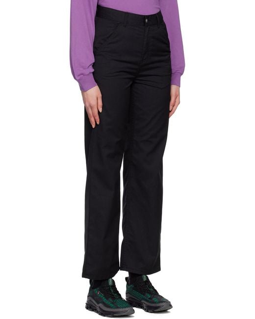 Carhartt Black Twill Casual Pants